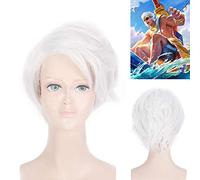 King Game Glory Xiahou Dun wig ride the wind and waves cosplay wig high temperature wire