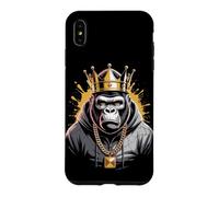 King Gang Gorilla Primate Hip Hop Graphic Apparel Coque pour iPhone XS Max
