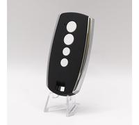 King Gates STYLO 4K Noir - Télécommande 4 canaux Rolling Code 433,92 MHz pour portails et garage King Gates - Télécommande Officielle + 1 Goodies DOMOBIP