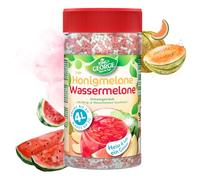 KING GEORGE Melon au miel Pastèque Boisson à thé instantanée 6 x 400 g, un régal chaud et froid, paquet de miettes - Boisson pour l'été, anniversaire, fête
