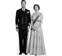King George VI and Queen Elizabeth (Duo) Mini découpe célébrités