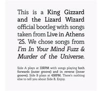 King Gizzard And The Lizard Wizard - I'm In Your Mind Fuzz / Murder Of The Universe Live In Athens '25 [Vinyl Lp]