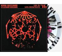 King Gizzard And The Lizard Wizard - Live in San Francisco "16 - Red and Clear w/ Black Splatter x2