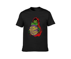 King Gizzard and The Lizard Wizard T-Shirt Unisex Gift Men's Black Tees L