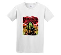 King Gizzard and The Wizard Lizard Psychedelic Rock Australian Music Men's T-Shirt Unisex White Cotton Print Tee Shirts XL