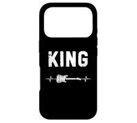King Guitare Battement De Coeur Musique Guitariste Coque pour iPhone 17 Pro