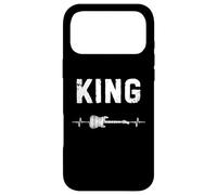 King Guitare Battement De Coeur Musique Guitariste Coque pour iPhone 17 Pro Max