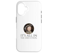 King Henry VIII - English History Meme - Dark Humor Coque pour iPhone 16