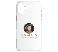 King Henry VIII - English History Meme - Dark Humor Coque pour iPhone 16 Plus