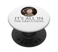 King Henry VIII - English History Meme - Dark Humor PopSockets PopGrip Adhésif