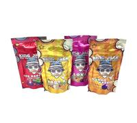 King Jack - Goût narguilé pack 300Gr 4x75 doypack grammes saveur chicha narguilé - N1KJ - Love, Lady, Red raptor, Mango passion