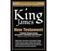 King James New Testament - "Diligently Compared and Revised": Super Giant 16pt Clarity Print • KJV Historic Edition (Vol. 1)