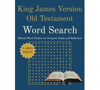 King James Version Old Testament Word Search: Biblical Word Puzzles for Scripture Study and Reflection