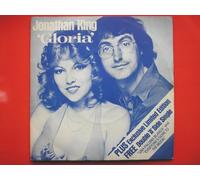King, Jonathan - King, Jonathan Gloria 2x7" Ariola ARO198/9 EX/EX 1979 double single in gatefold picture sleeve, there are 2mm drill hole in label rims