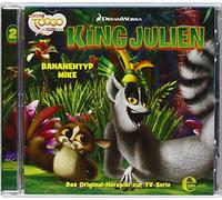 King Julien - (2)Original Hrspiel Z.TV-Serie-Bananentyp Mike