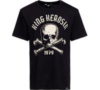 King Kerosin 1979, t-shirt L Noir/Blanc Noir/Blanc