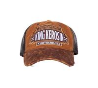 King Kerosin 280016 Casquette de Baseball, Brown, Einheitsgröße Homme