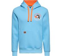 King Kerosin Bubble Gum, sweat à capuche M Bleu Clair/Orange Bleu Clair/Orange