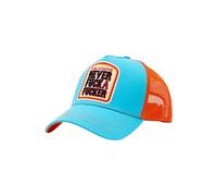King Kerosin Casquette snapback Never Fuck a Fucker Bleu ciel/orange Taille unique