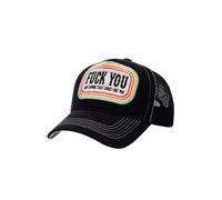 King Kerosin Casquette trucker - F You, Noir , Taille unique