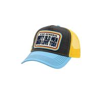 King Kerosin Casquette trucker pour homme avec patch déclaration Dirty Old Men Need Love Too