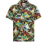 King Kerosin Chemise Tropical Hawaiian Style Aop "Lake Garda" KKU45058 M