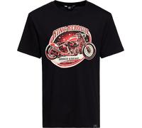 King Kerosin Classic T-Shirt Fp "Bobber Garage" KKI41054 XXL