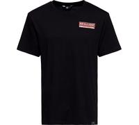 King Kerosin Dragstrip, t-shirt S Noir/Blanc/Rouge Noir/Blanc/Rouge