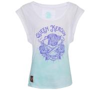 King Kerosin Female Shirt Dip Dye Shirt The Holy Ride White M