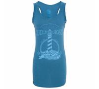 King Kerosin Female Shirt Homesick Longt op Blue M