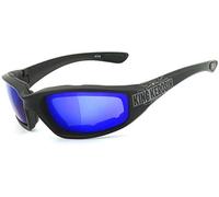 King Kerosin KK140 Lunettes de soleil (Black/Mat,One Size)