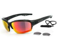 King Kerosin KK195 Lunettes de soleil, noir pour homme