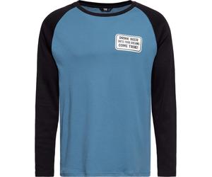 King Kerosin Raglan Longsleeve With Print "Beer" KKI32007 4XL