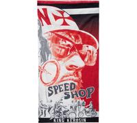 King Kerosin Red Baron Speed Shop Couvre-chefs multifonctionnels, rouge pour homme