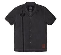 King Kerosin Ride Fast Dragstrip Chemise, noir, taille S pour homme