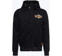 King Kerosin Ride Fast Speedfreak Adventure Sweat à capuche Zip, noir, taille S pour homme