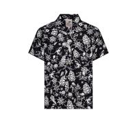 King Kerosin Sailor Chemise hawaïenne pour homme, Noir , XL