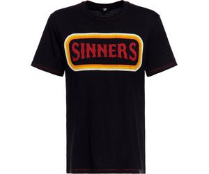 King Kerosin Sinners F*ck You All, t-shirt M Noir/Rouge/Jaune Noir/Rouge/Jaune