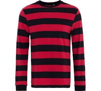 King Kerosin Stripe, pull-over 3XL Rouge Rouge