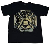 King Kerosin T-shirt Born To Ride Black S