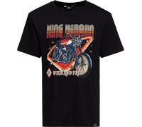 King Kerosin T-shirt Classic "Wild And Free" KKU41068 3XL