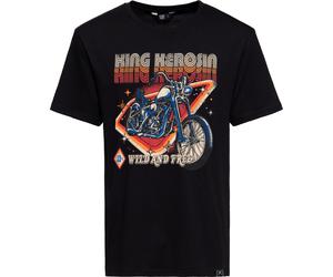 King Kerosin T-shirt Classic "Wild And Free" KKU41068 3XL