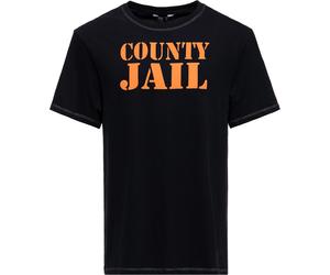 King Kerosin T-shirt Contrast Seam "prison du comté" KKI41068 3XL