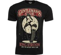 King Kerosin T-shirt Gentleman's Club Black S