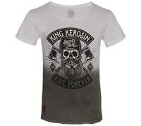 King Kerosin T-shirt Lumberjack White S
