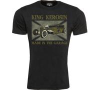 King Kerosin T-shirt Made In The Garage Black S