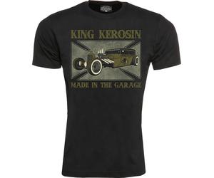 King Kerosin T-shirt Made In The Garage Black S
