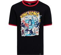 King Kerosin T-shirt Vintage Ringer "Paris" KKU41056 XXL