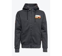 King Kerosin Veste Sweat Outdoor KKI110012 Gris XXL