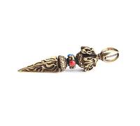King Kong Devils Collier de perles tibétaines bouddhisme français Accessoires ouverts et mauvais Transit Amulette talisman